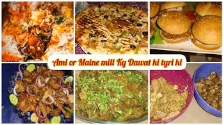 Dawat Vlog// Maine or Mama NY Mill Ky Bht Mazy ky khany bnaie//Routine Vlog