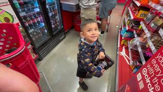 SHOPPING FOR MONSTER JAM TRUCKS AT TARGET AFTER DISNEYLAND