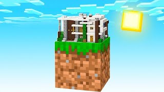 Minecraft one block making a house