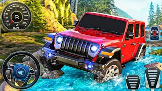 Offroad Jeep Driving Simulator - LuxurySUV 4x4 Prado Stunts - Android GamePlay