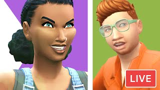 ROSA and Miles Stone double feature! (LIVE) #sims4 #livestream