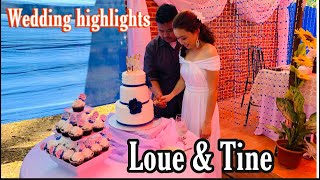 Wedding highlights with my cousin Loue & Tine