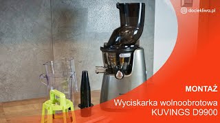 Dociekliwa.pl - Montaż (składanie) wyciskarki wolnoobrotowej Kuvings D9900