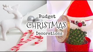 Christmas Decor On A Budget | Poundland?