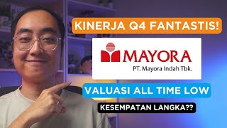 KINERJA Q4 FANTASTIS! MUCUL KESEMPATAN LANGKA KOLEKSI MYOR?! UPDATE Q4 2023