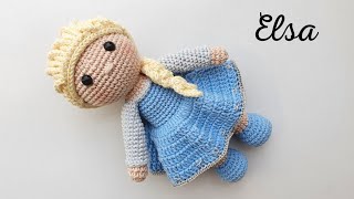 ELSA - COLEÇÃO PRINCESAS AMIGURUMI