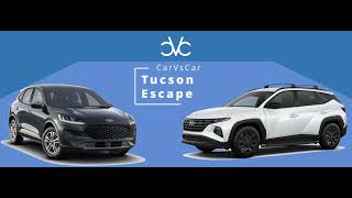 Hyundai Tucson SE FWD 2022 vs Ford Escape S FWD 2022