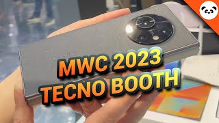 MWC 2023 Tecno Booth - Phantom V Fold Overview