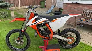 2021 ktm sx 85 big wheel. Runs crisp