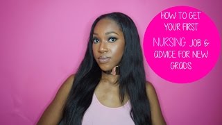 New Grad Nurse Job & Interview Tips ♡