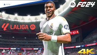 FC 24 - Atletico Madrid Vs Real Madrid ft Mbappe,Vini JR | LaLiga 24/25  Full Match | PS5™[4K60].