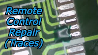 Remote Control Traces Repair | Reparatie Trasee Telecomanda 🔬📺