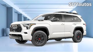 2024 Toyota Sequoia TRD Pro The Masterful Blend of Power, Luxury, and Off-Road Prowess MSRP $78.810