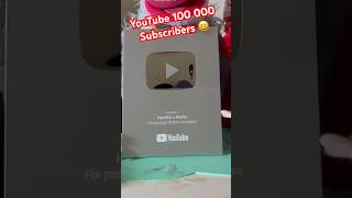 Hanička a Murko | Unboxing Silver Play Button | 100 000 Subscribers | #hanickaamurko #shorts