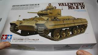 Tamiya 1/35 Valentine Mk II/IV Model Tank Review