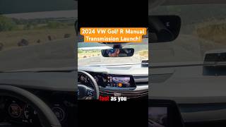 #pov #launch of the last #vwgolf R with #manualtransmission 🙁 #volkswagen #fyp #shorts #shortvideo