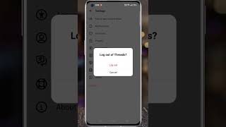 How to Log Out from Your Threads Account #shorts