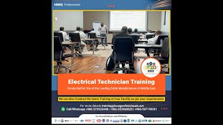 Electrical Technician Training organised by HSEQ Professionals