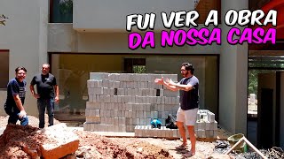 MOSTRANDO NOSSA OBRA DA CASA NOVA