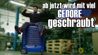 So muss ein Werkzeugwagen sein | Was für eine Qualität ! Traum von jedem Mechaniker | Gedore 💙