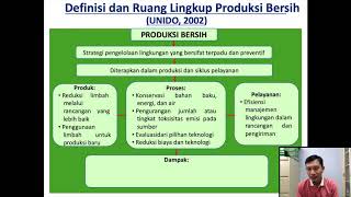 Pengantar Produksi Bersih