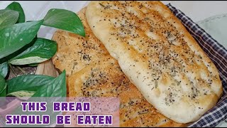 Enjoy #baking Iranian bread/baking #Berberi_bread at home and its pleasant aroma♥️