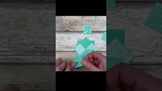 How To Make Pinwheels for Card Making #shorts #cardmakingtechnique #stampinup #paperscraps  #diy