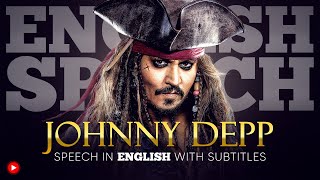 ENGLISH SPEECH | JOHNNY DEPP: Cancel Culture (English Subtitles)