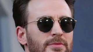 Chris Evans Rockin’ The Ray Ban Round Style At The Gray Man Premier