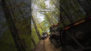 Tight Squeeze | Hatfield McCoy Trails #shorts #cfmoto #offroad @R.N.GPerformance