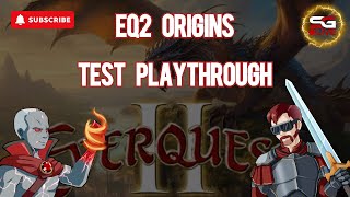 How Old School MMORPG is it?  - Everquest 2 Origins Beta - VOD