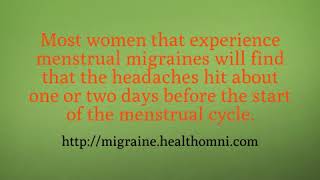 Finding a Menstrual Migraine Treatment for You