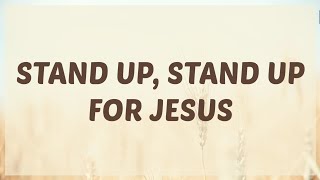 Stand Up, Stand Up For Jesus | Minus one with lyrics | Piano accompaniment