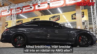 Daniel Carlssons breddade Mercedes-AMG C 63 S Coupé