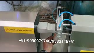 pneumatic tube sealing crimping machine