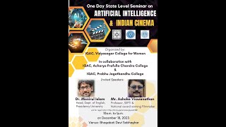 One-Day State Level Seminar Artificial Intelligence & Indian Cinema