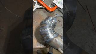 Subscribe for full video on how to #piecut #exhaust #learn #beginner #welding #fabrication