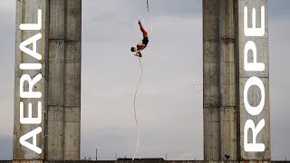 Aerial Rope act by Maxim Vakhnitskiy.