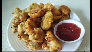 Resepi Cucur Ikan Bilis | Rangup di luar lembut di dalam