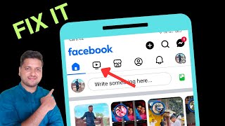 Fix Facebook Watch Video Icon Tab Missing 2024