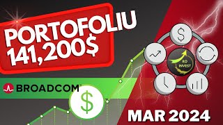 Ce Actiuni am VANDUT si CUMPARAT in Martie | Update PORTOFOLIU DGI 141,200$ | Ep. 27