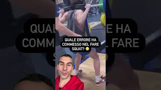 Quanti Errori nello Squat fatto così