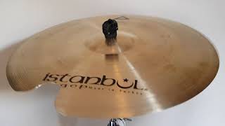 Istanbul Agop 20" Brilliant Crash - Repaired by SOLLiD Cymbal Repairs