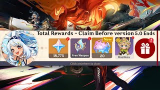 18,775 PRIMOGEMS FOR F2P PLAYERS!! Don't Miss FREE PULLS For Mualani & 5.0 Reruns - Genshin Impact