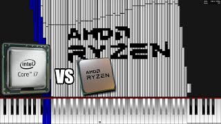 CPU - MIDI ART - Intel vs AMD