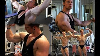 Natural Genetic Freak ! Back workout