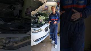 BMW F10 F11 How to Change  Oil❓ #bmw #bmw5series  #bmwf10 #f11  #beamer #fix #howto #easy #oilchange