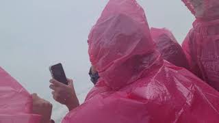 Eye of the storm, Niagara Falls. Maid of the Mist Boat Tour. #niagarafalls