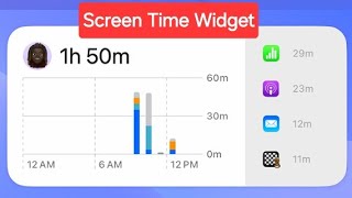 Put a Screen Time Widget on Home Screen for Iphone