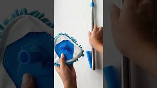 blue extendable mop review #gadget #youtubeshorts #householdproducts #householditems #viralvideo